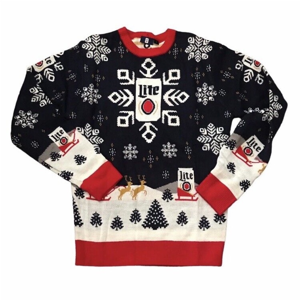 Miller Lite Official Ugly Sweater - Large